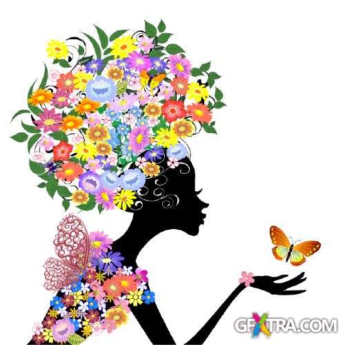 Flower Fairy - Shutterstock 56xEPS