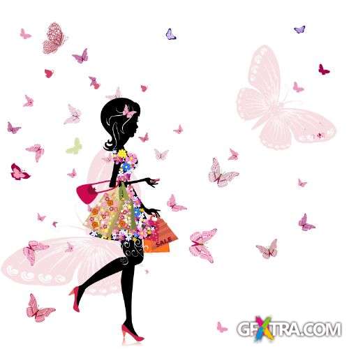 Flower Fairy - Shutterstock 56xEPS