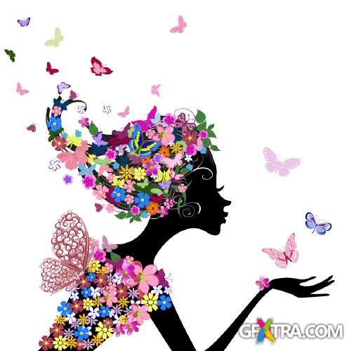 Flower Fairy - Shutterstock 56xEPS