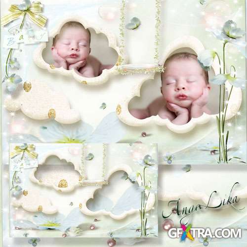 Photoframe for Newborn - My Favourite Cloudlet