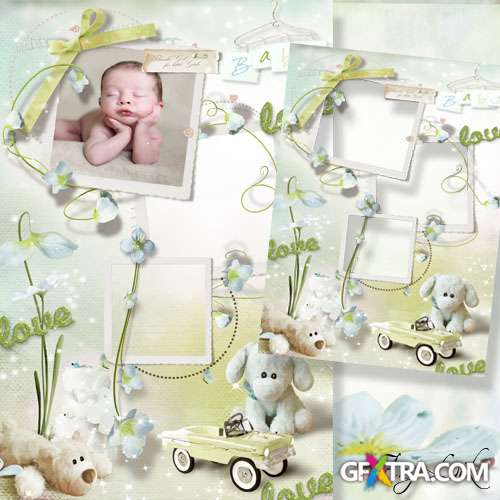 Photoframe for Newborn - My Favourite Plush Kid