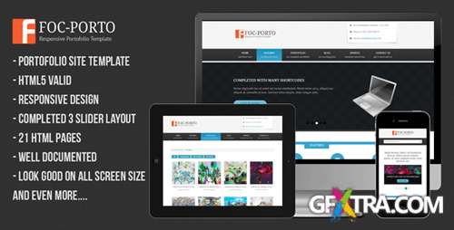 ThemeForest - Focporto Responsive Portofolio Template