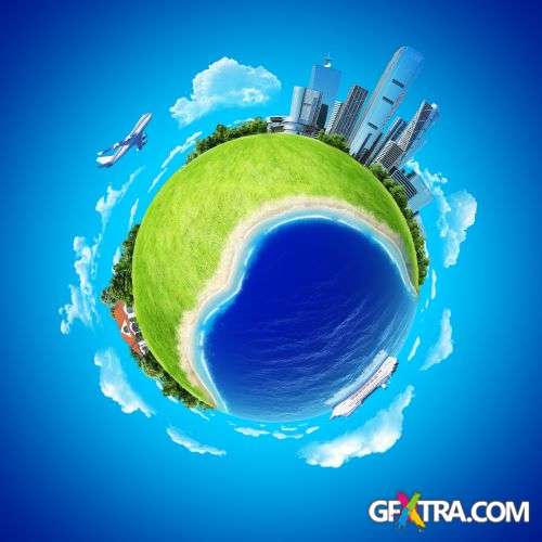 Mini Planet Concept - Shutterstock 52xjpg