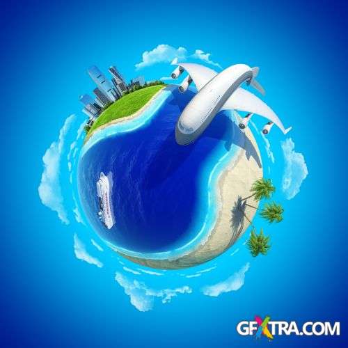 Mini Planet Concept - Shutterstock 52xjpg