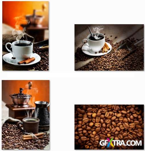 Coffee Collection - 25 HQ JPEG Stock Photo