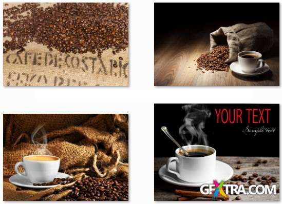 Coffee Collection - 25 HQ JPEG Stock Photo