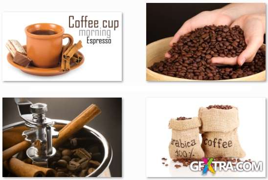 Coffee Collection - 25 HQ JPEG Stock Photo