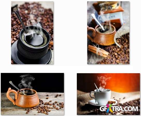 Coffee Collection - 25 HQ JPEG Stock Photo