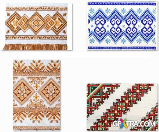 Ukrainian Ornament - 25 HQ JPEG Stock Photo