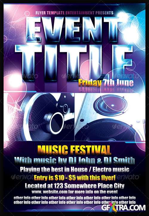 GraphicRiver: Event Flyer Template