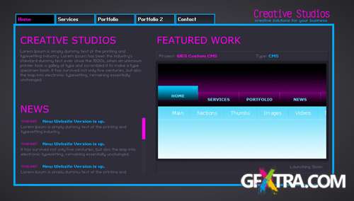 FlashDen - Creative Studios Portfolio 3778