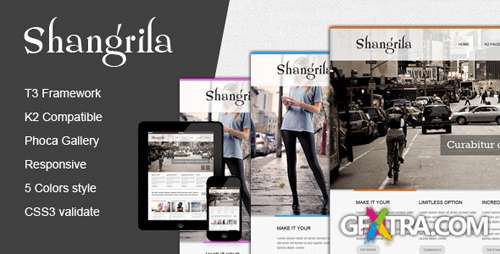 TemPlaza - TZ Shangrila Joomla 2.5 Template