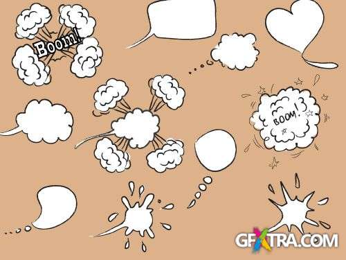 Cartoon Explosions - Shutterstock 50xEPS