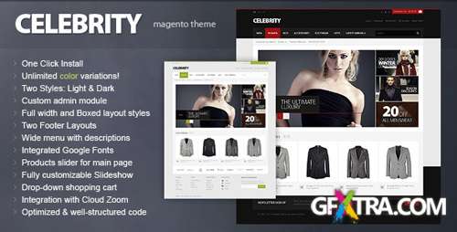 ThemeForest - Celebrity - Magento theme