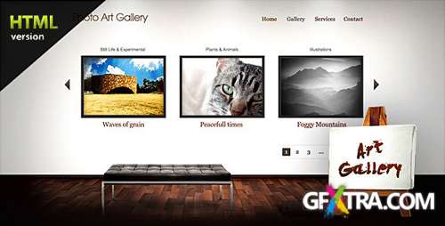 ThemeForest - Art Gallery - Photography, Illustration and Design