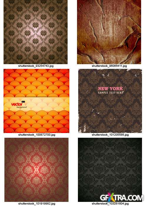 Amazing SS - Vintage & Retro Backgrounds 2, 25xEPS