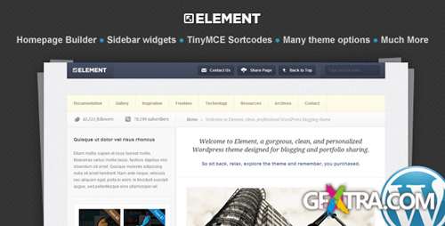 ThemeForest - Element - Premium Theme