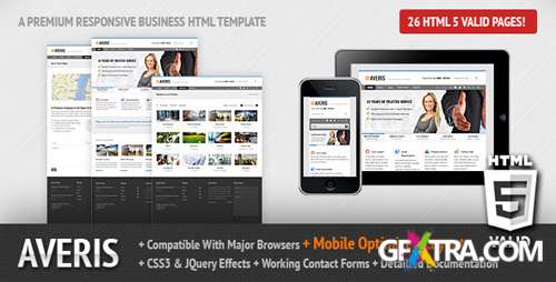 ThemeForest - Averis Responsive Business HTML Template