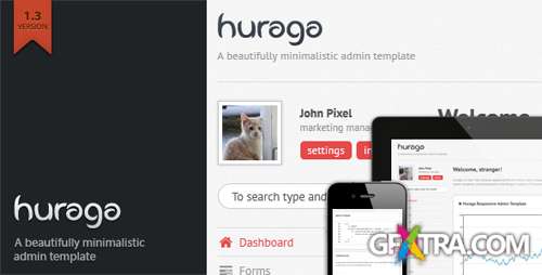 ThemeForest - Huraga v1.3 - Responsive Admin Template