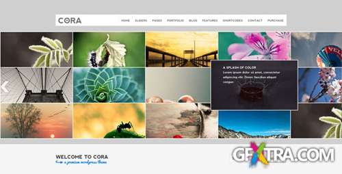 ThemeForest - Cora v1.4 - Premium Wordpress Theme