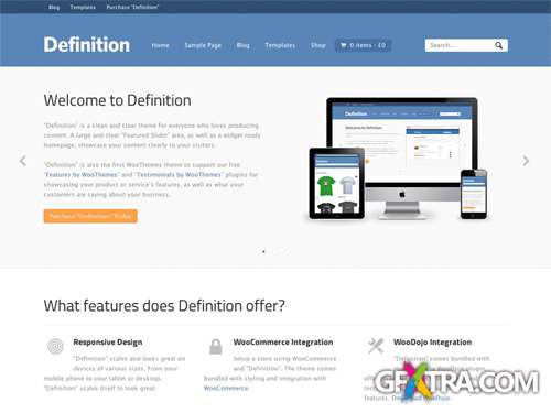 WooTheme - Definition v1.0 for WordPress