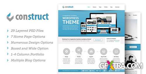 ThemeForest - Construct | PSD