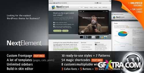 ThemeForest - NextElement 10-in-1 Business WP Theme