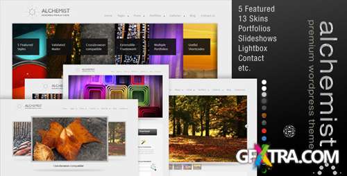 ThemeForest - Alchemist v1.1 - Portfolio and Corporate Wordpress Theme (Reupload)