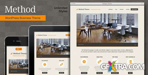 ThemeForest - Method, a Responsive Business Theme for WordPress