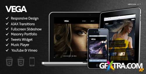 ThemeForest - Vega v1.1.7 - HTML5 Responsive Template