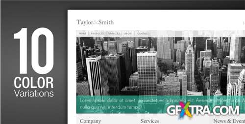 ThemeForest - Corporate - A clean business template