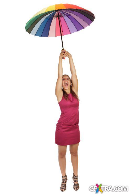 Women And Umbrella - Shutterstock 200xjpg