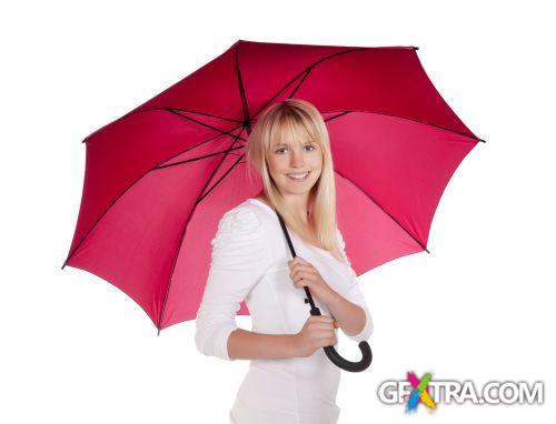 Women And Umbrella - Shutterstock 200xjpg