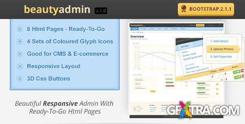 ThemeForest - BeautyAdmin - Responsive Admin Template - RIP