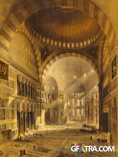 Hagia Sophia Paintings [1849, Istanbul] by Fossati Brothers