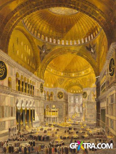 Hagia Sophia Paintings [1849, Istanbul] by Fossati Brothers