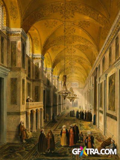 Hagia Sophia Paintings [1849, Istanbul] by Fossati Brothers