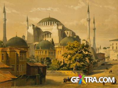 Hagia Sophia Paintings [1849, Istanbul] by Fossati Brothers