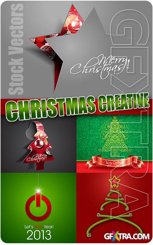 Christmas creative - Stock Vectors