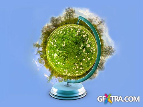 Mini Planet Collecion - Shutterstock 36xJPG