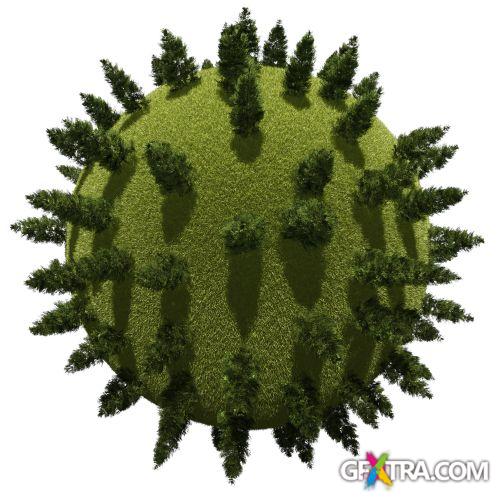 Mini Planet Collecion - Shutterstock 36xJPG