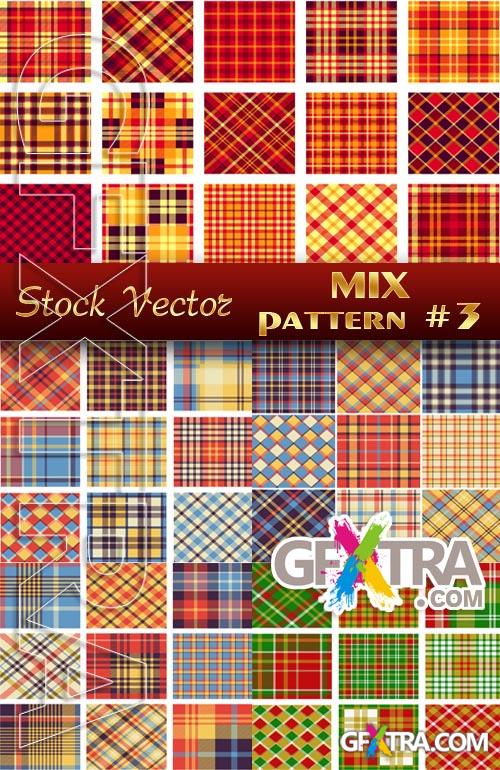 Mix Patterns # 3 - Stock Vector