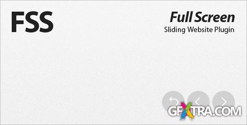 CodeCanyon - FSS - Full Screen Sliding Website Plugin