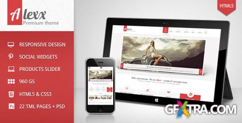 ThemeForest - Alexx - Multipurpose HTML5 Theme