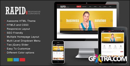 ThemeForest - Rapid - Responsive HTML Template