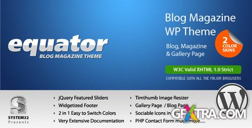 ThemeForest - eQuator v2.8 - Global Community WordPress Theme (Reupload)