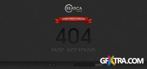 ThemeForest - Creatica - error page