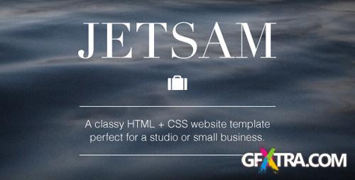 ThemeForest - Jetsam HTML + CSS Website Template