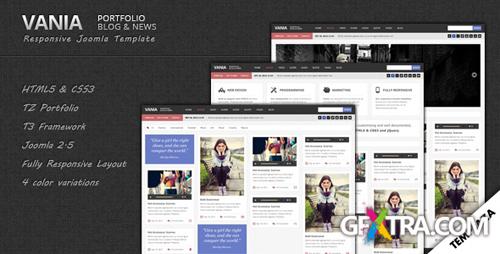 TemPlaza - Vania - Responsive Joomla 2.5 Template