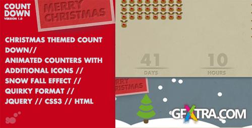 CodeCanyon - Christmas Countdown Animated Counter & Snowfall